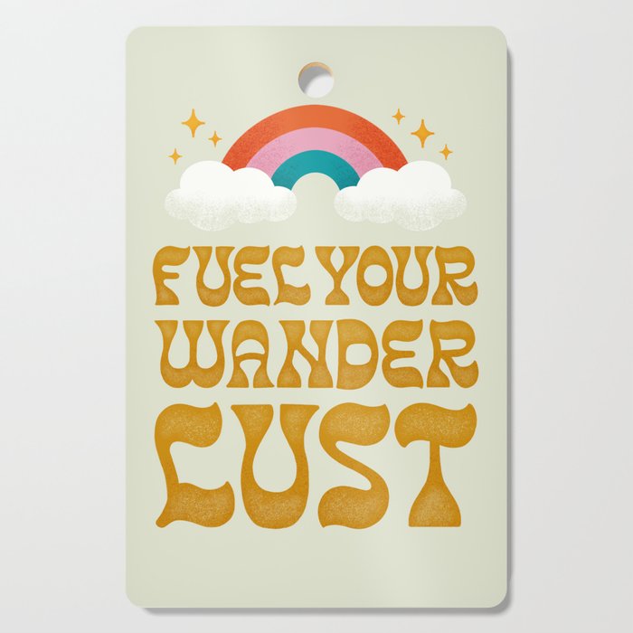 Fuel Your Wanderlust Cutting Board Gallery Image 1