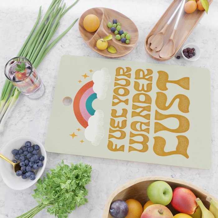 Fuel Your Wanderlust Cutting Board Gallery Image 2