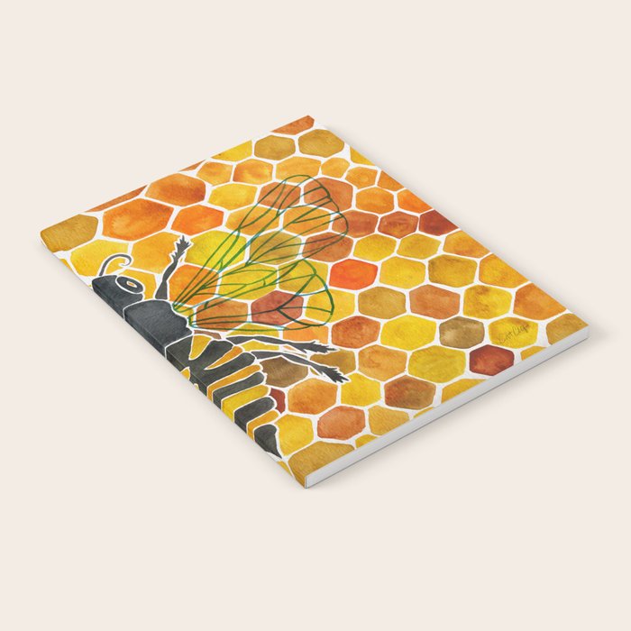 Bee & Honeycomb Notebook Gallery Image 2