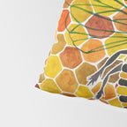 Bee & Honeycomb Pillow Sham Gallery Image 4