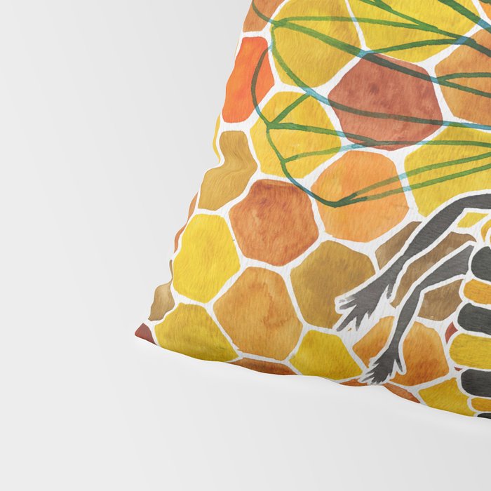 Bee & Honeycomb Pillow Sham Gallery Image 4