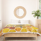 Bee & Honeycomb Duvet Cover Gallery Image 3