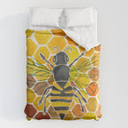 Bee & Honeycomb Duvet Cover Gallery Image 6