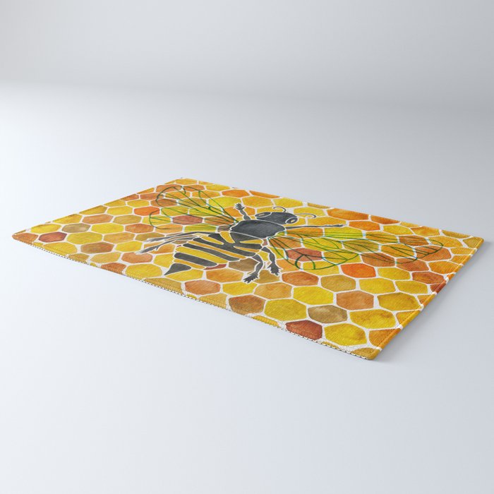 Bee & Honeycomb Rug Gallery Image 3