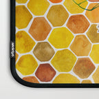 Bee & Honeycomb Laptop Sleeve Gallery Image 3