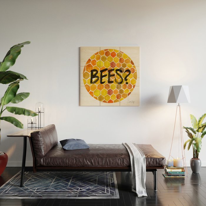 BEES? Wood Wall Art Gallery Image 2