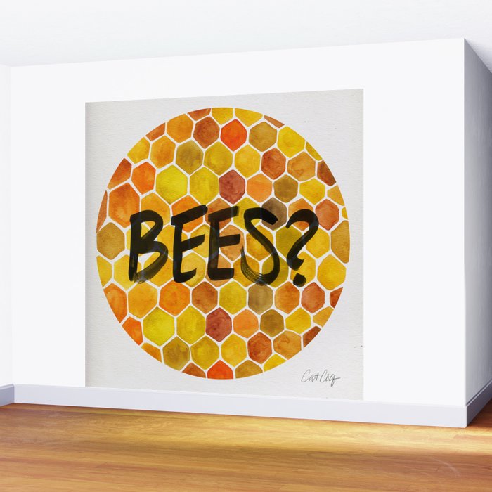 BEES? Wall Mural Gallery Image 2