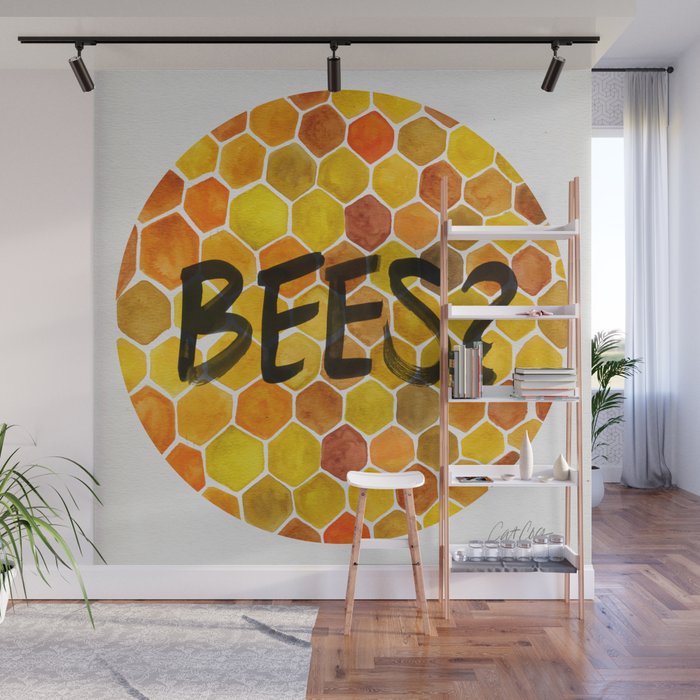 BEES? Wall Mural Gallery Image 1
