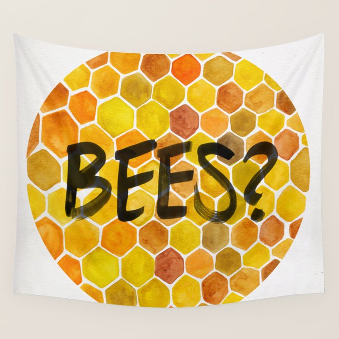 BEES? Wall Tapestry Gallery Image 4