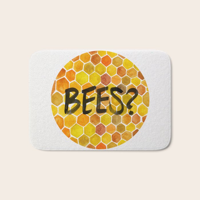 BEES? Bath Mat Gallery Image 1