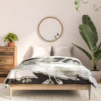 Black & White Chinoiserie Comforter Gallery Image 3