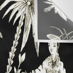 Black & White Chinoiserie Wall Tapestry Gallery Image 3