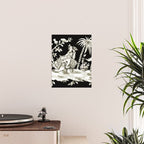 Black & White Chinoiserie Poster Gallery Image 2