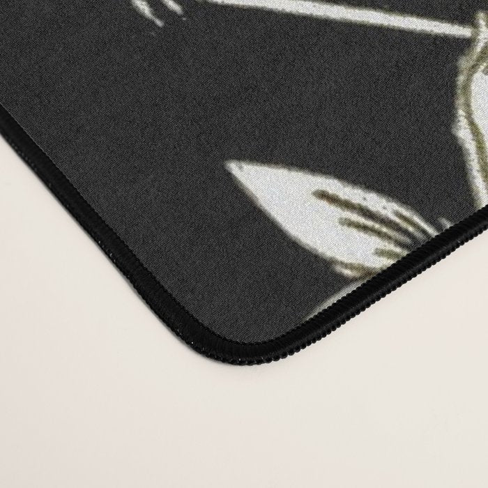 Black & White Chinoiserie Desk Mat Gallery Image 4