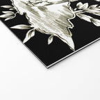 Black & White Chinoiserie Welcome Mat Gallery Image 2