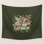 This too shall pass - Lettering Phrase Wall Tapestry Gallery Image 4