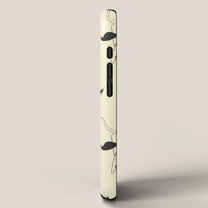 The Ballet of Mustache iPhone Case Gallery Image 2