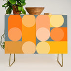 Modern Geometric 87A Credenza Gallery Image 1