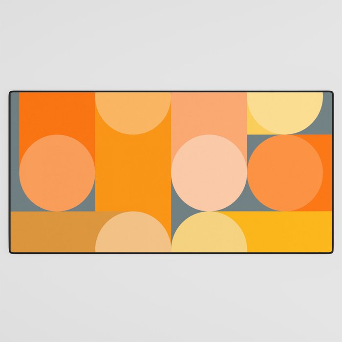 Modern Geometric 87A Desk Mat Gallery Image 3