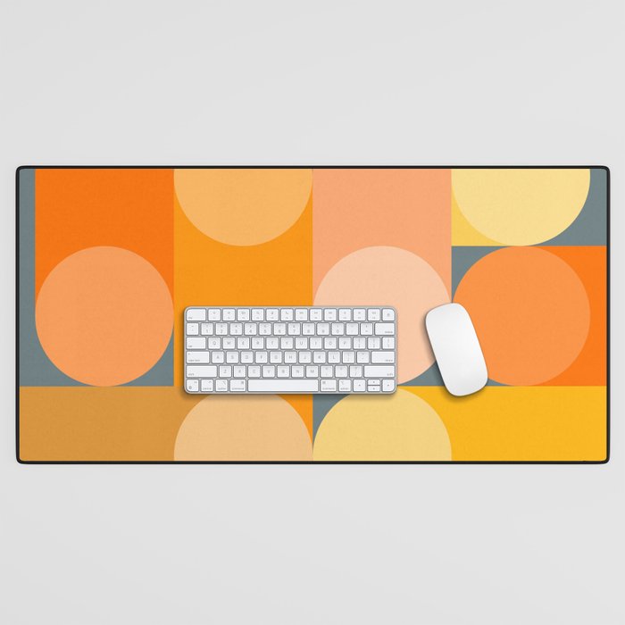 Modern Geometric 87A Desk Mat Gallery Image 1