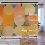 Modern Geometric 87A Wall Mural Gallery Image 1
