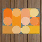 Modern Geometric 87A Outdoor Rug Gallery Image 1
