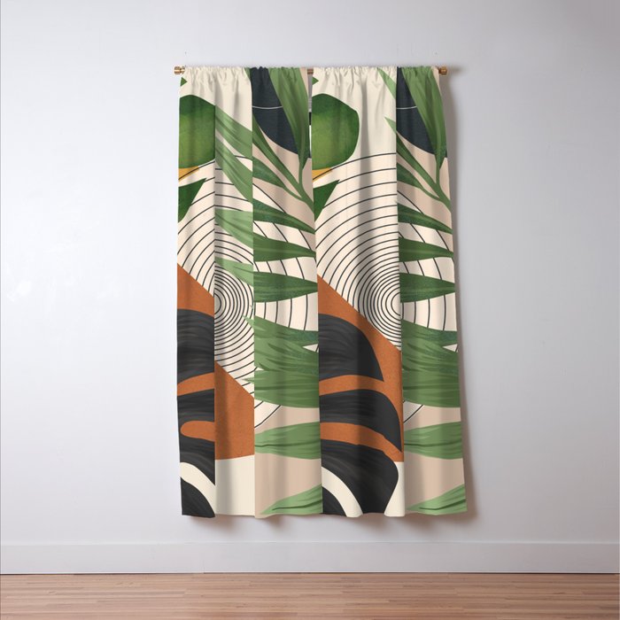Nature Geometry XV Window Curtain Gallery Image 3
