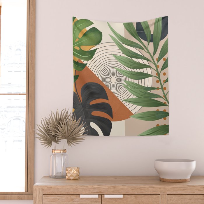 Nature Geometry XV Wall Tapestry Gallery Image 2
