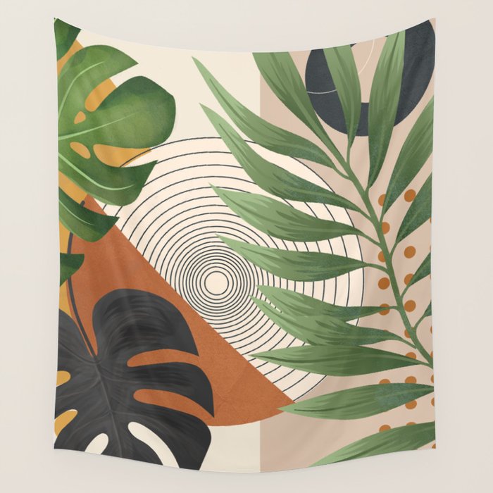 Nature Geometry XV Wall Tapestry Gallery Image 1