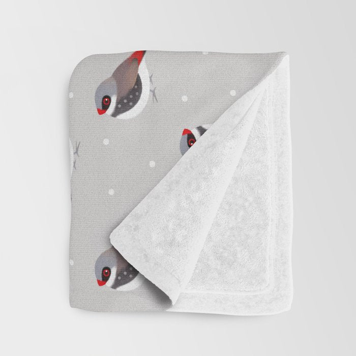 Diamond Firetail Throw Blanket Gallery Image 3