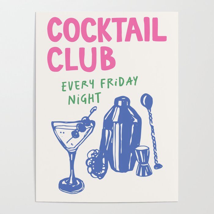Cocktail Club Poster Gallery Image 1