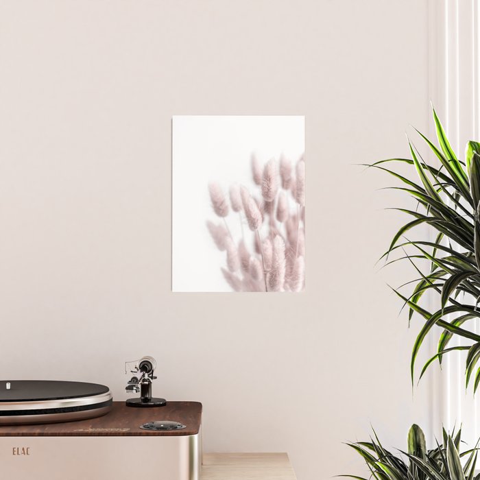 Pink Bunny Tails Poster Gallery Image 2