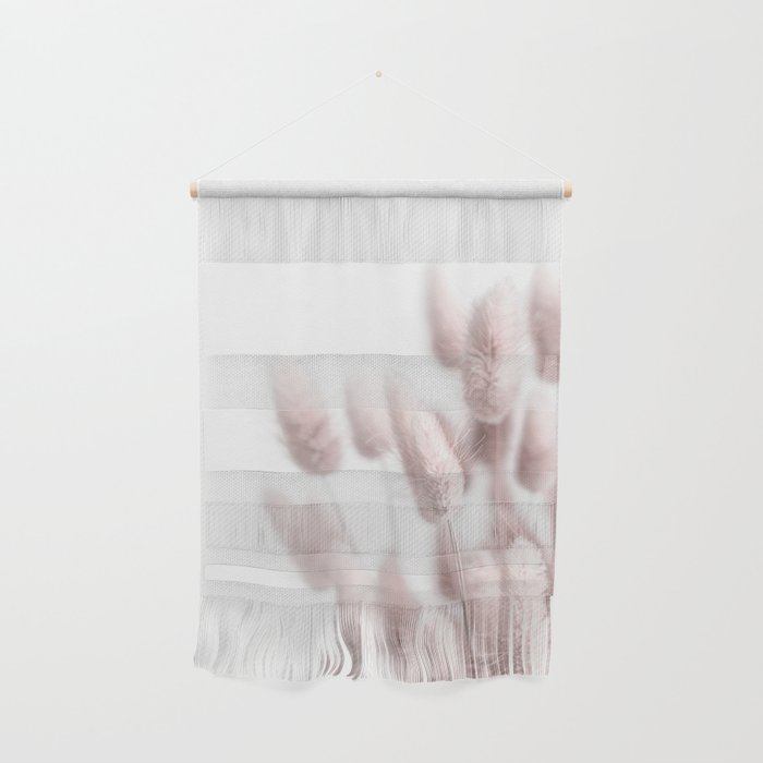 Pink Bunny Tails Wall Hanging Gallery Image 1