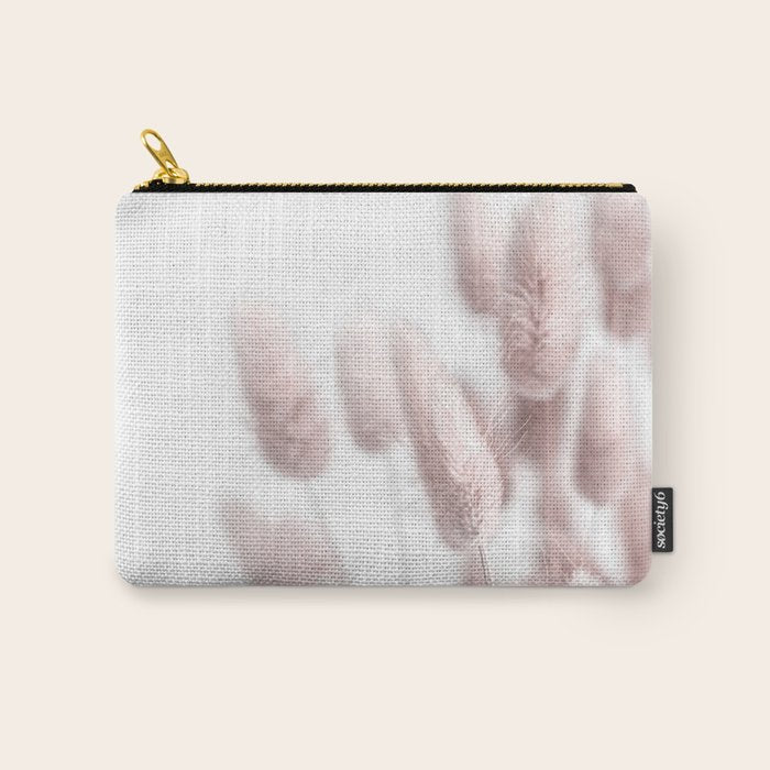 Pink Bunny Tails Carry All Pouch Gallery Image 1
