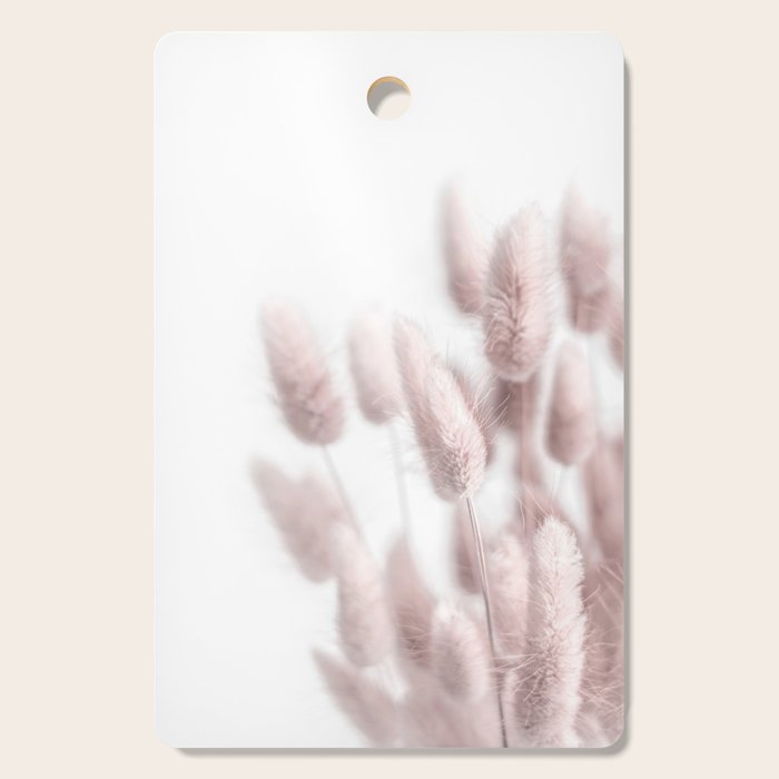 Pink Bunny Tails Cutting Board Gallery Image 1