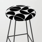 Mid Century Modern Geometric 04 Black Stool Gallery Image 2
