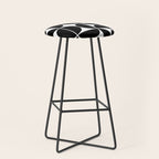 Mid Century Modern Geometric 04 Black Stool Gallery Image 1