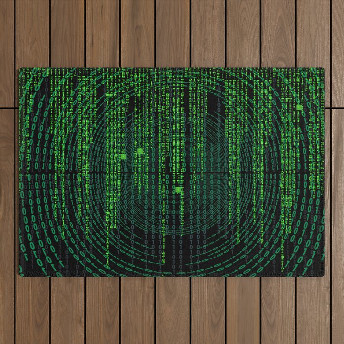 Matrix (1) Outdoor Rug Gallery Image 1