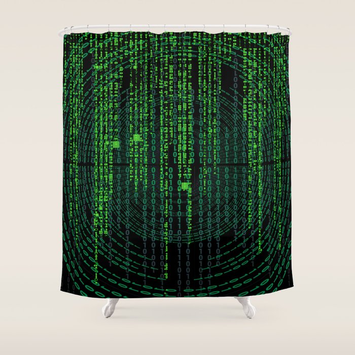Matrix (1) Shower Curtain Gallery Image 1