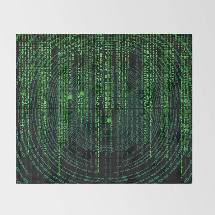 Matrix (1) Throw Blanket Gallery Image 2