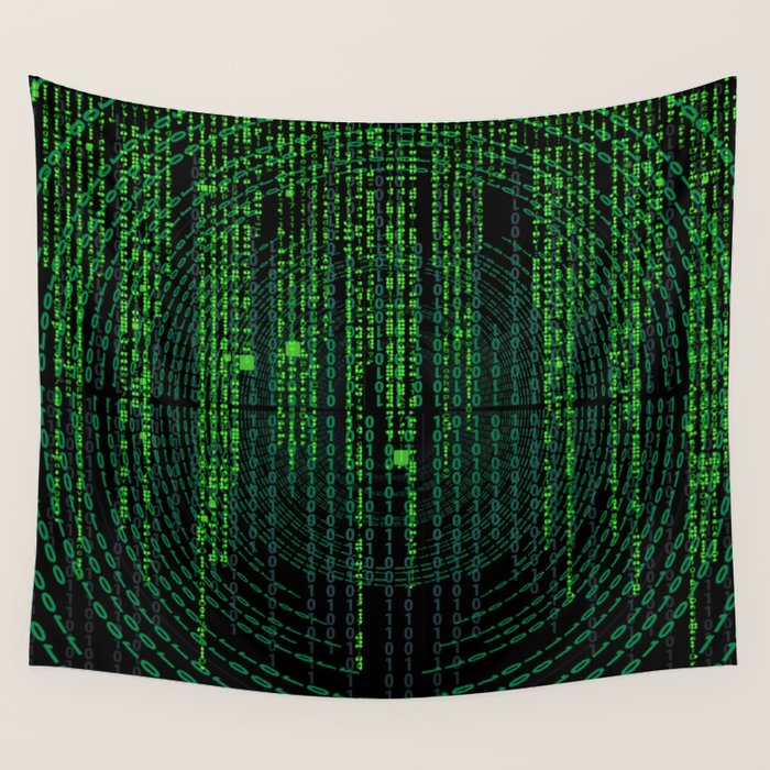 Matrix (1) Wall Tapestry Gallery Image 4