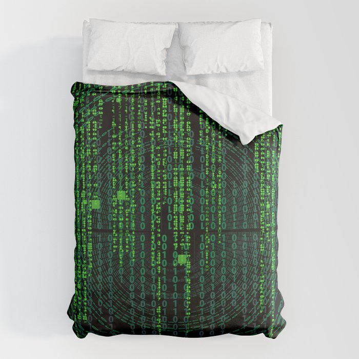 Matrix (1) Duvet Cover Gallery Image 6