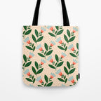 Whimsical Spring Floral  Tote Bag Gallery Image 1