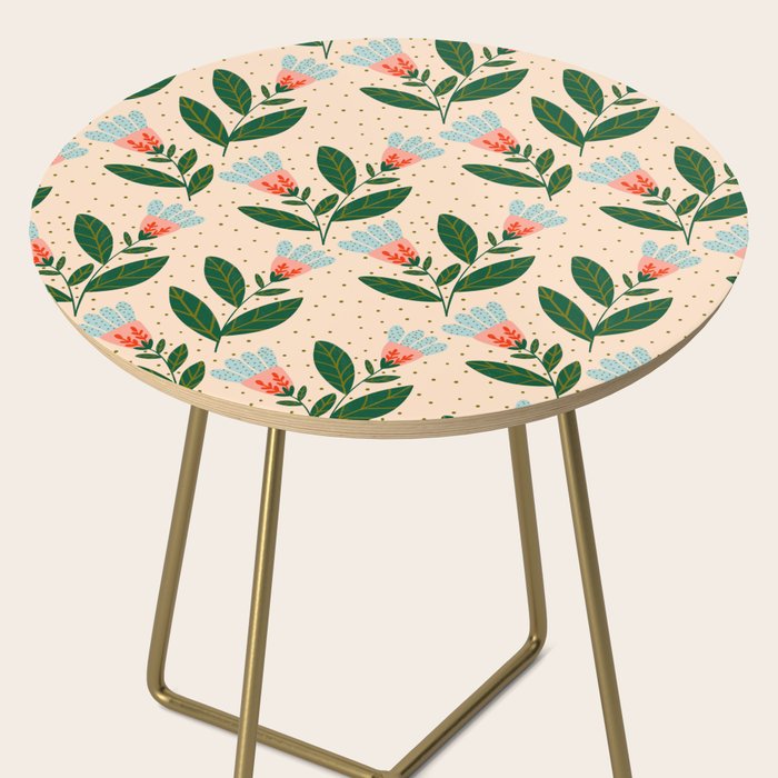 Whimsical Spring Floral  Side Table Gallery Image 2