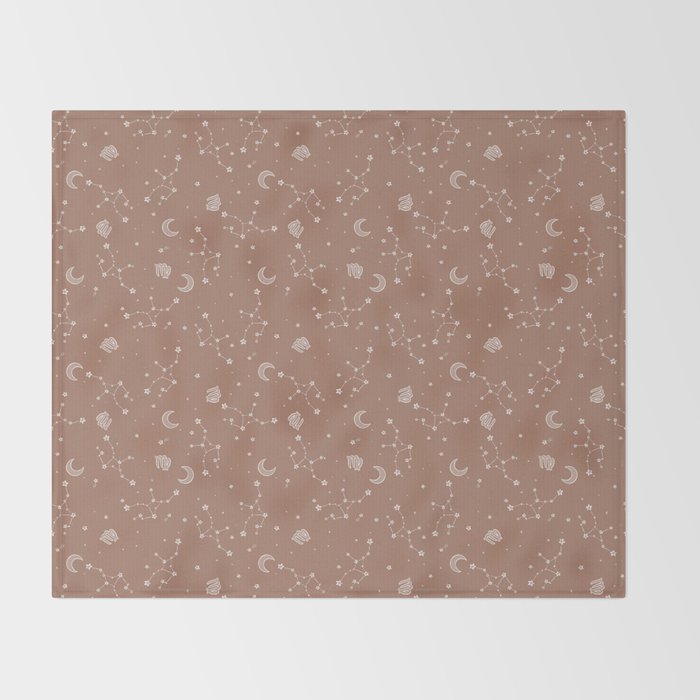 Virgo Constellation Throw Blanket Gallery Image 2