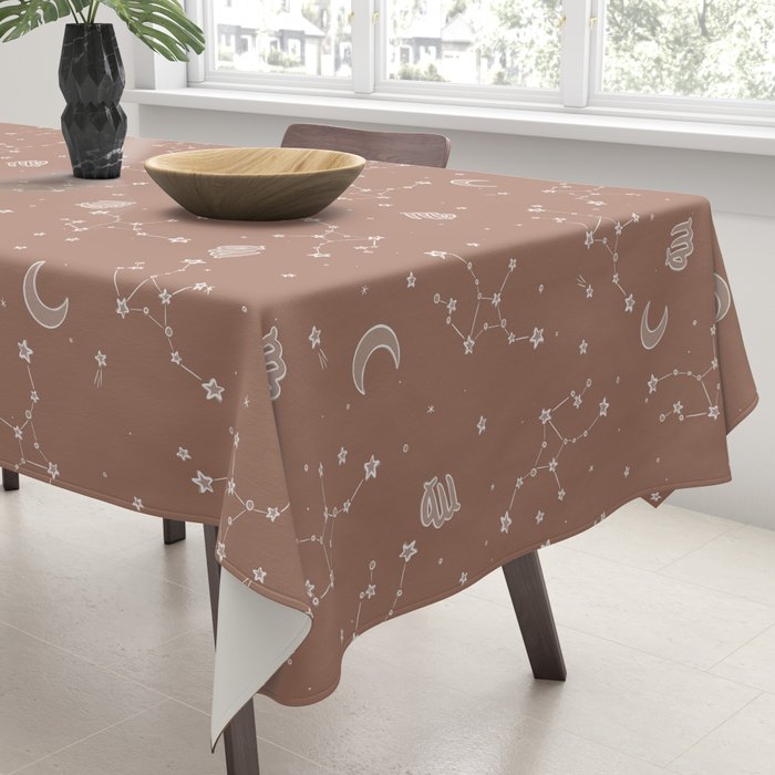 Virgo Constellation Tablecloth Gallery Image 3