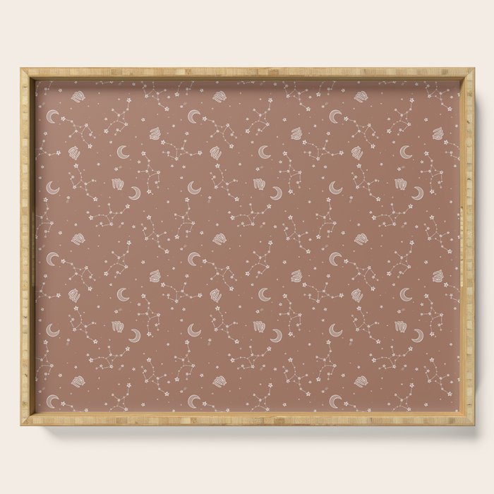 Virgo Constellation Serving Tray Gallery Image 1