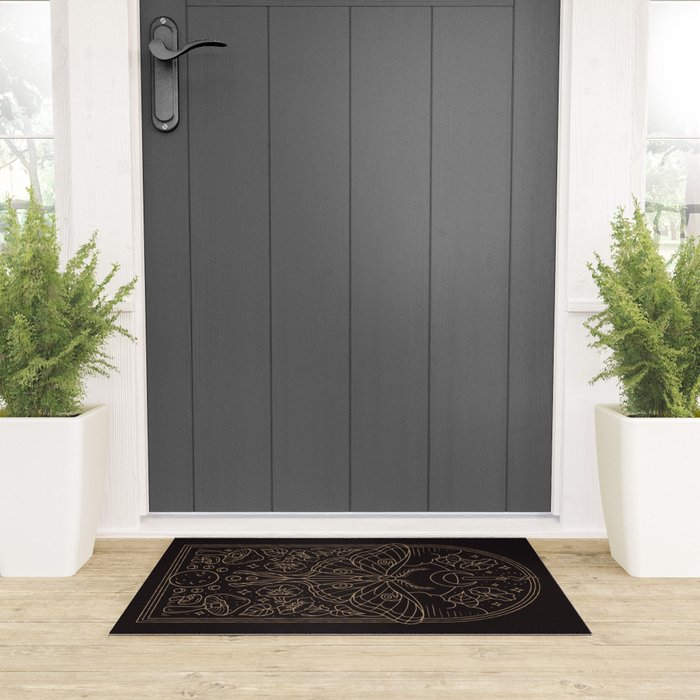 Moon Moth Welcome Mat Gallery Image 3
