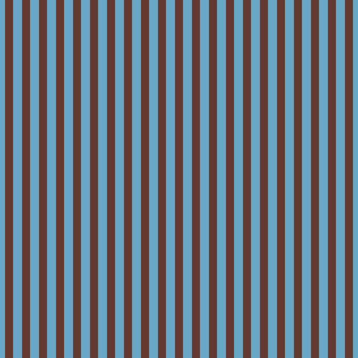 Narrow Stripes Vertical Pattern in Eclectic Brown and Blue Coffee Mug Gallery Image 2