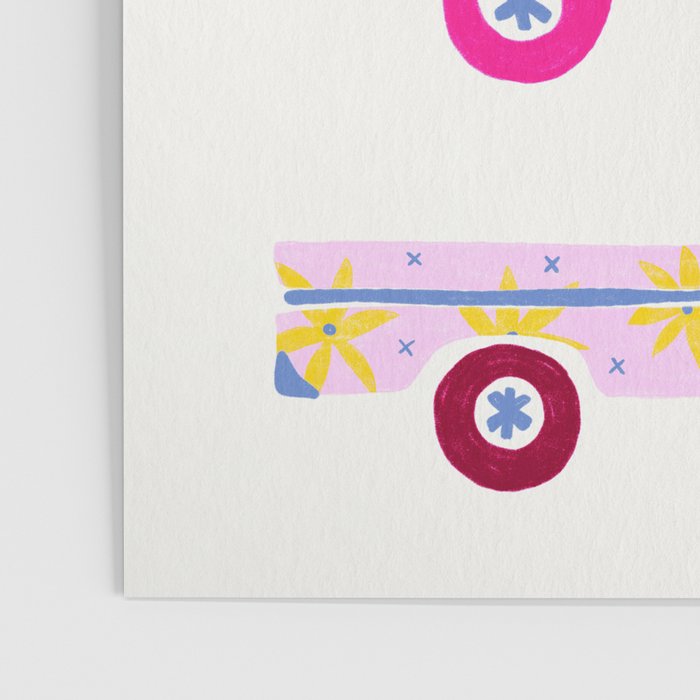 Retro Roads â Candy Palette Poster Gallery Image 3